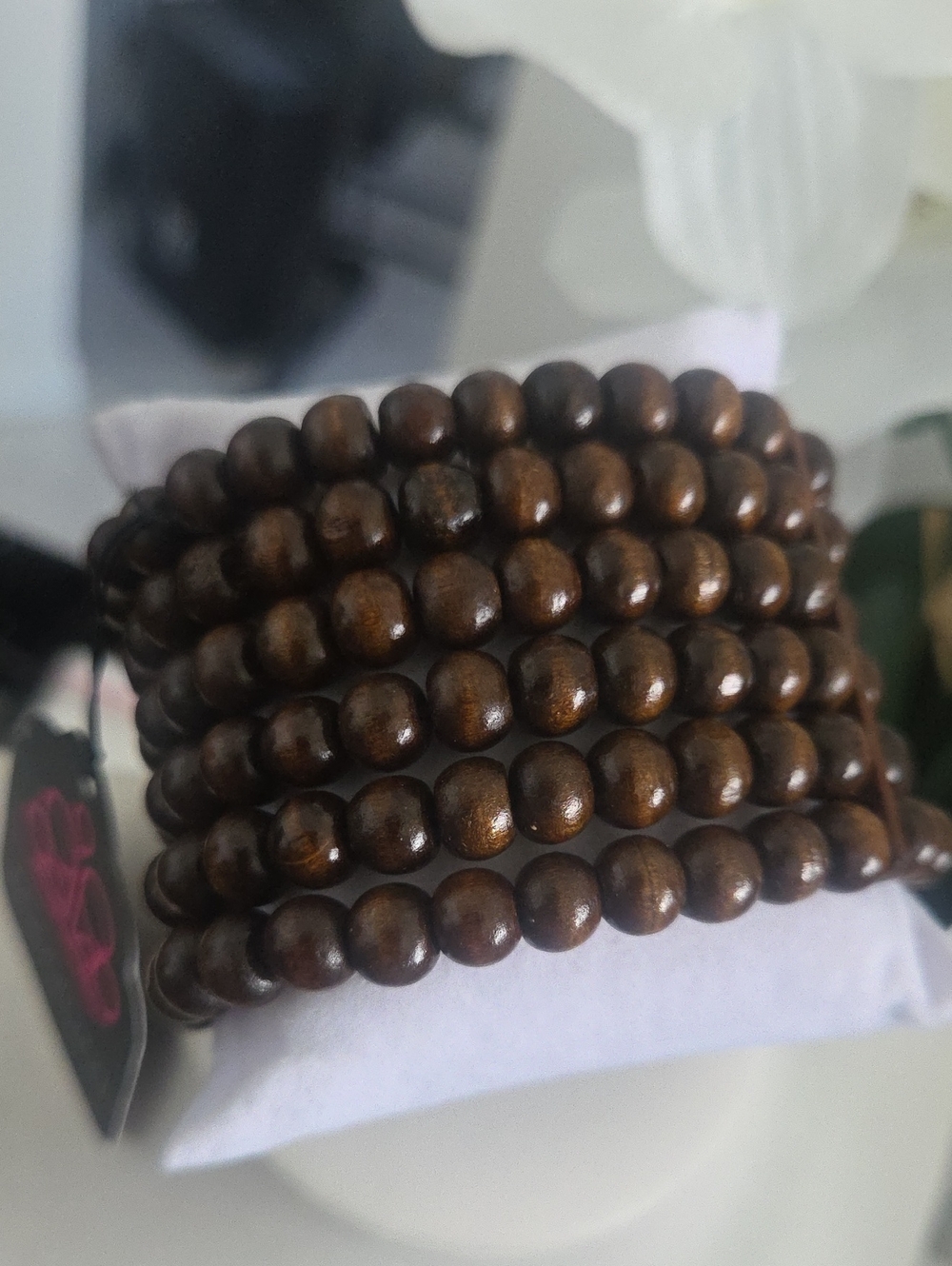 Paparazzi Brown Wood Stretch Bracelet NWT